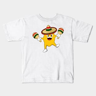 Mango as Musician with Maraca Kids T-Shirt